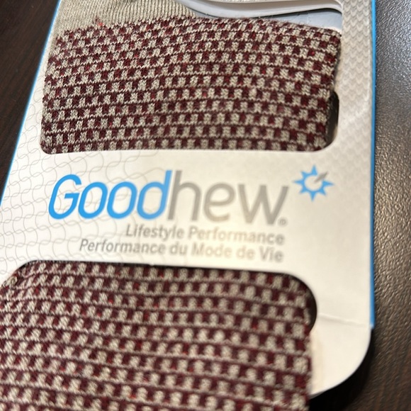 Goodhew men’s Ziggy merino wool socks in khaki - Picture 4 of 10